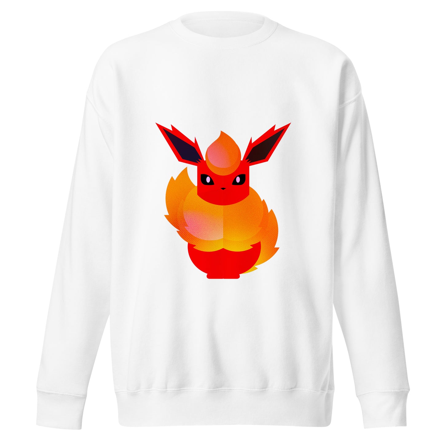 Flareon Pokemon Stylised Sweatshirt