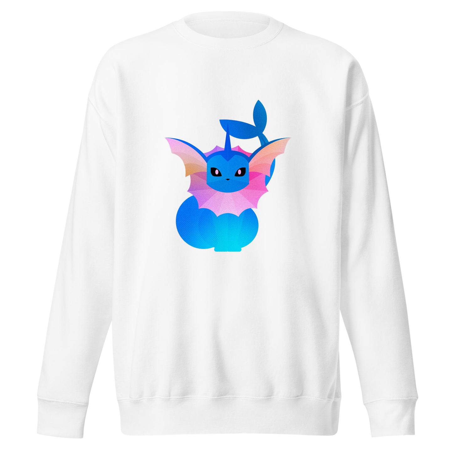 Vaporeon Pokemon Stylised Sweatshirt