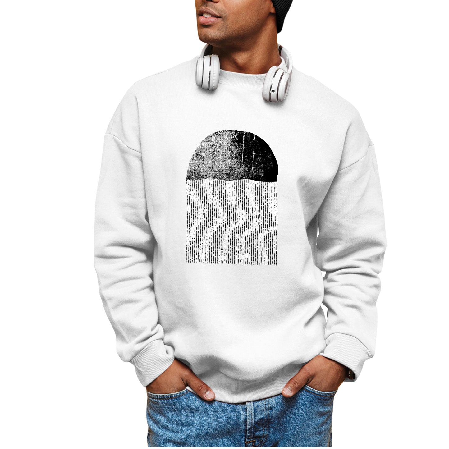 Abstract Jellyfish Sweatshirt