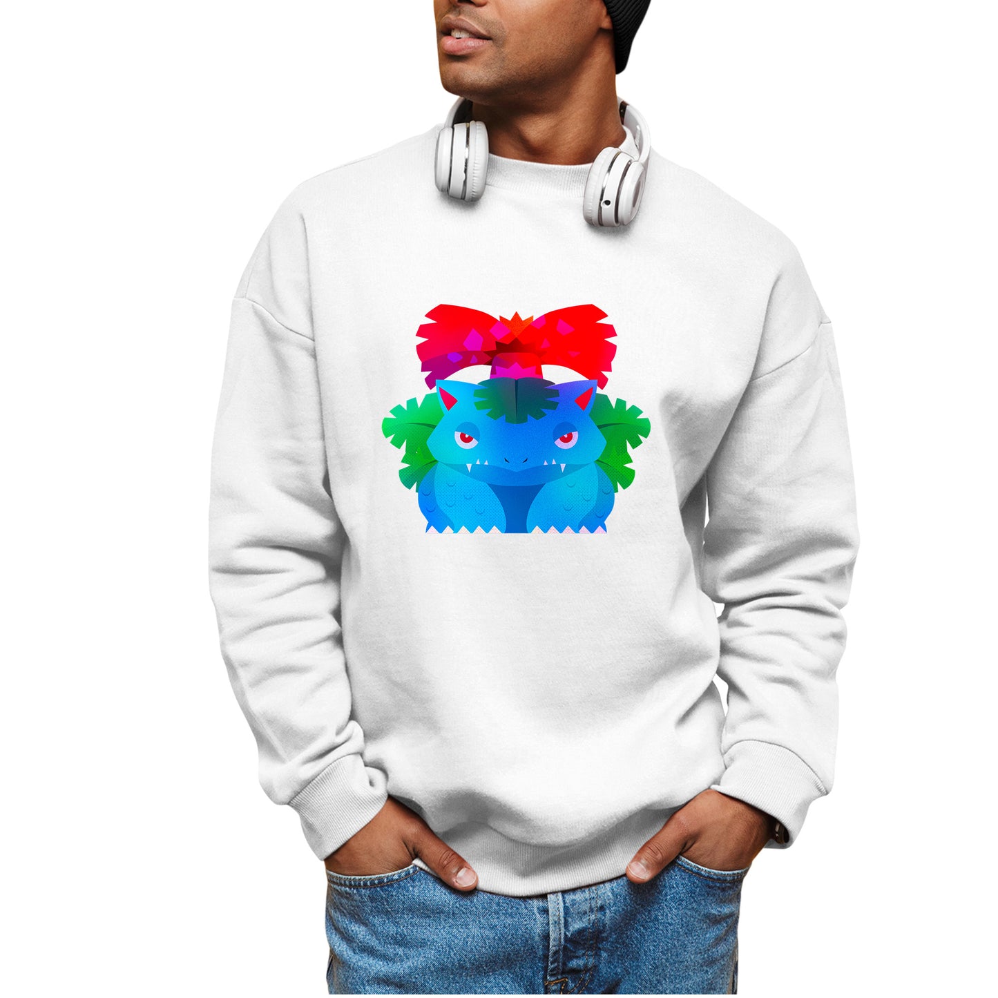 Venusaur Pokemon Stylised Sweatshirt