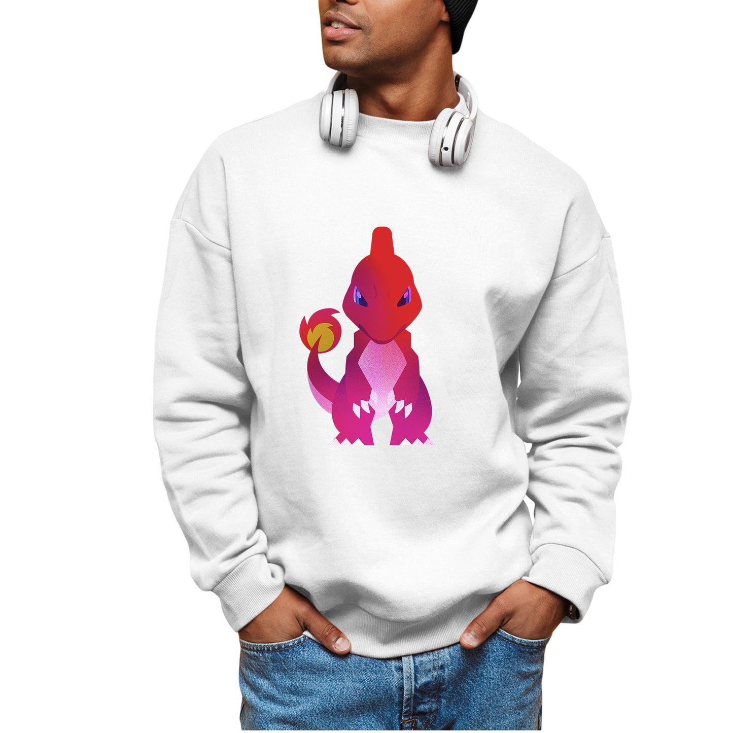 Charmeleon Pokemon Stylised Sweatshirt