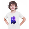 Satoru Gojo Graphic Art Jujutsu Kaisen Anime Manga White T-shirt for Kids