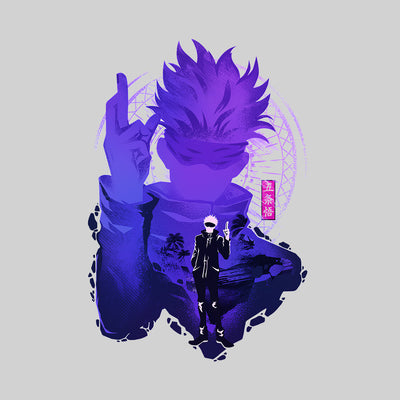 Satoru Gojo Jujutsu Kaisen Black T-shirt 