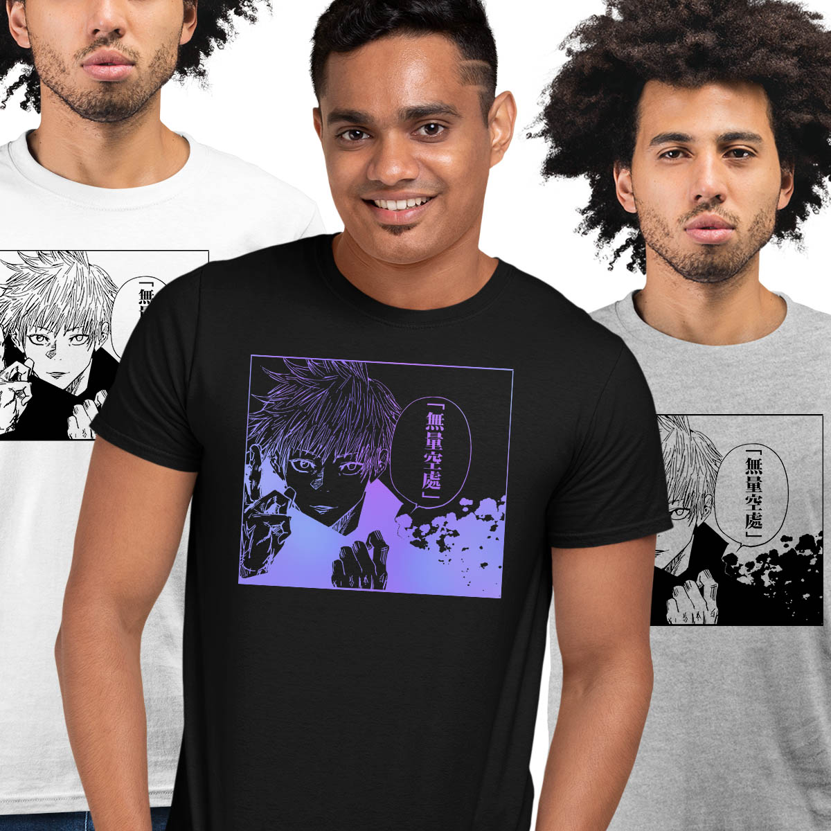 Satoru Gojo Jujutsu Kaisen Anime Adult Unisex T-shirt