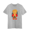 Sukuna Yuji Itadori Graphic Art Jujutsu Kaisen Manga Anime Adult Unisex Grey T-shirt