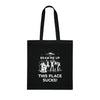 This Place Sucks Stranger Things tote Bag