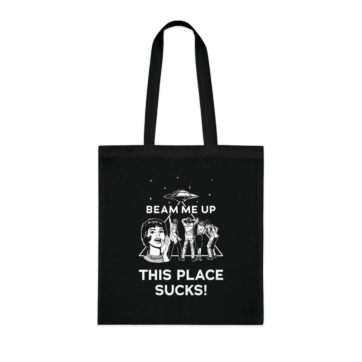 This Place Sucks Stranger Things tote Bag