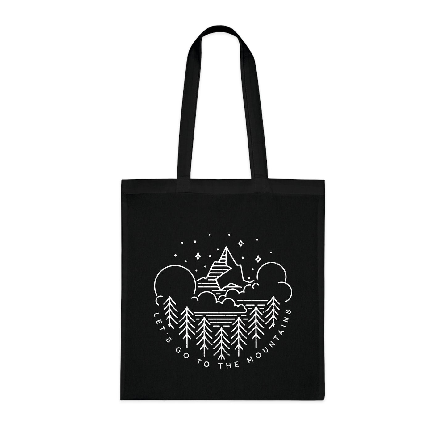 Let's Go To The Mountains Tote Bag