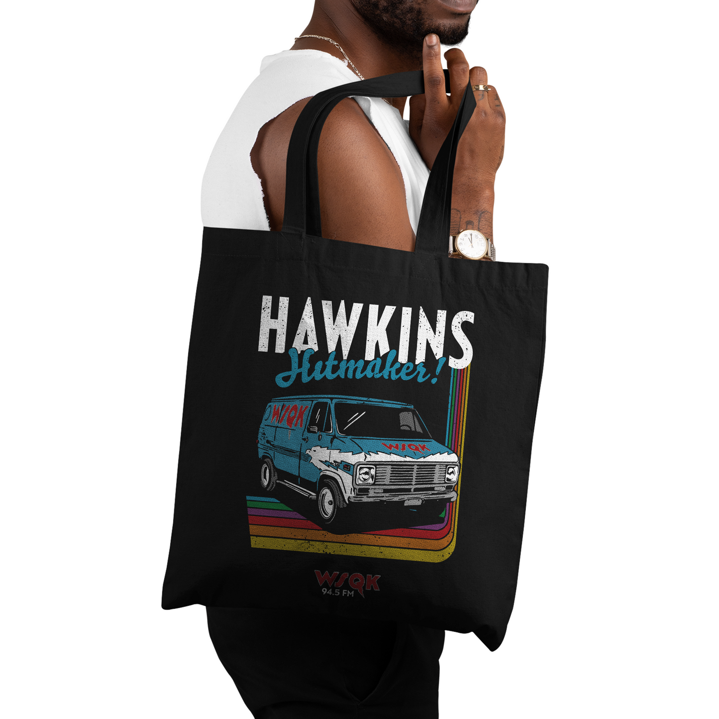 Hawkins Hitmaker Stranger Things tote Bag