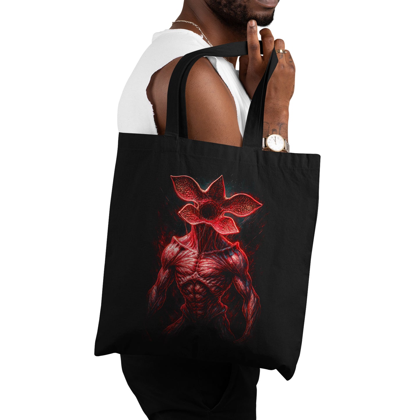 Demogorgon Stranger Things Tote Bag