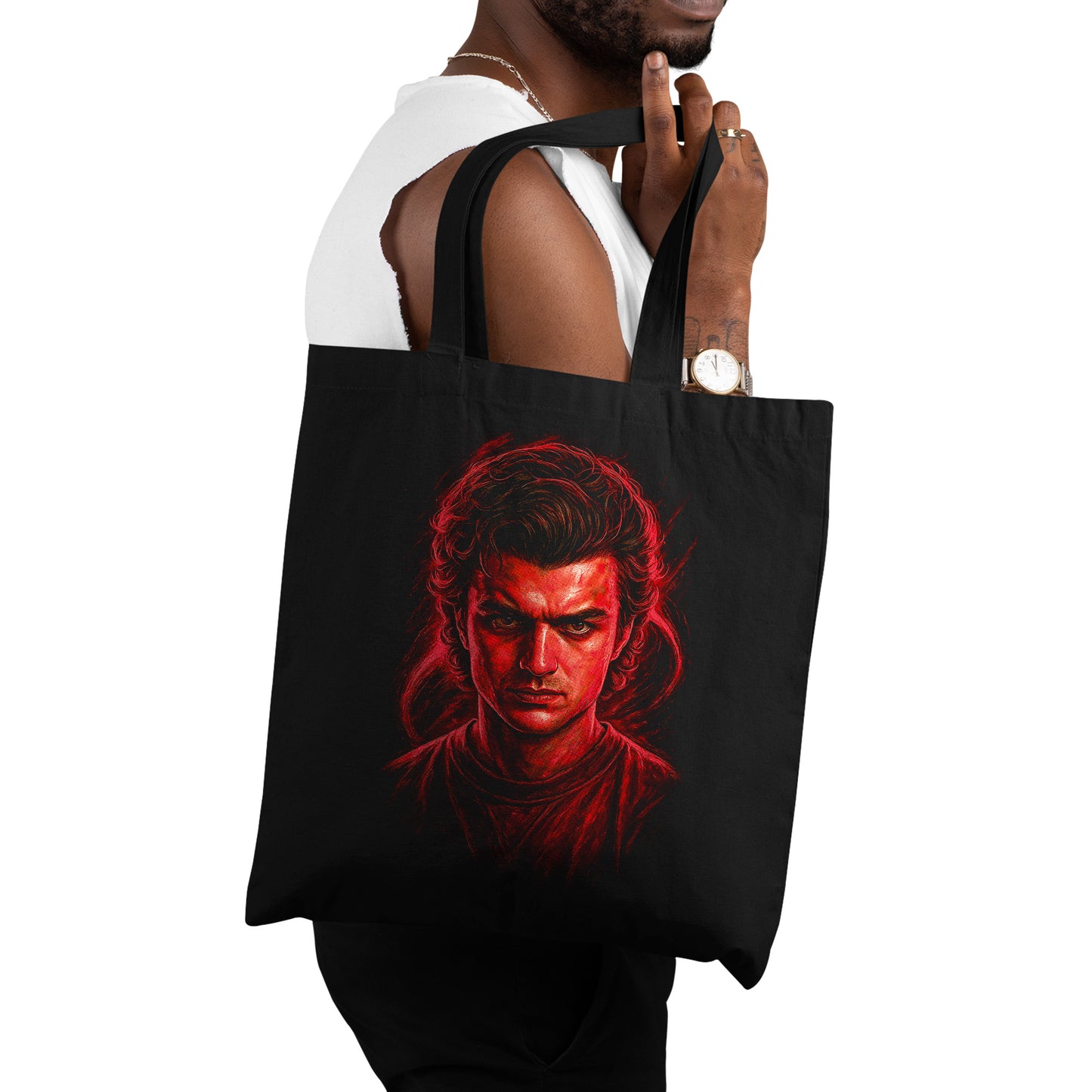 Steve Stranger Things Tote Bag