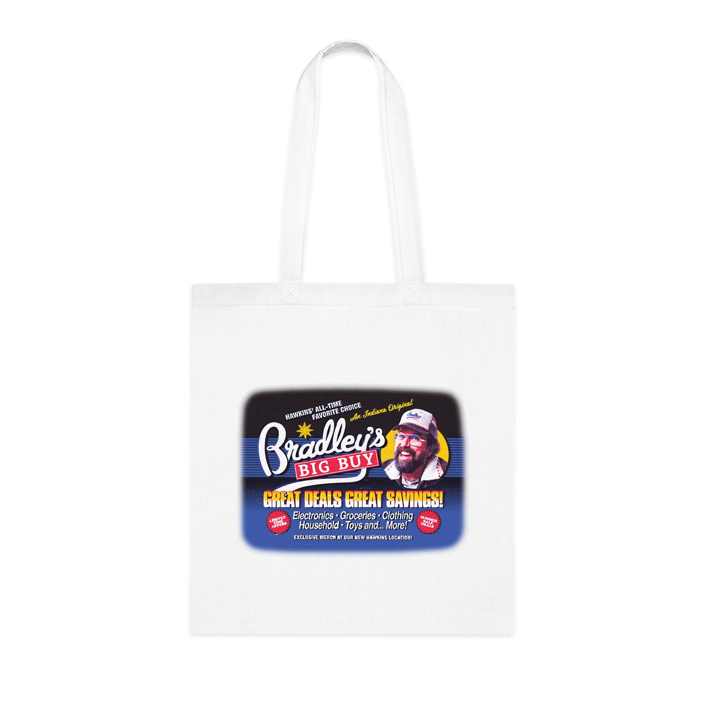 Bradley's Big Buy Stranger Things tote Bag