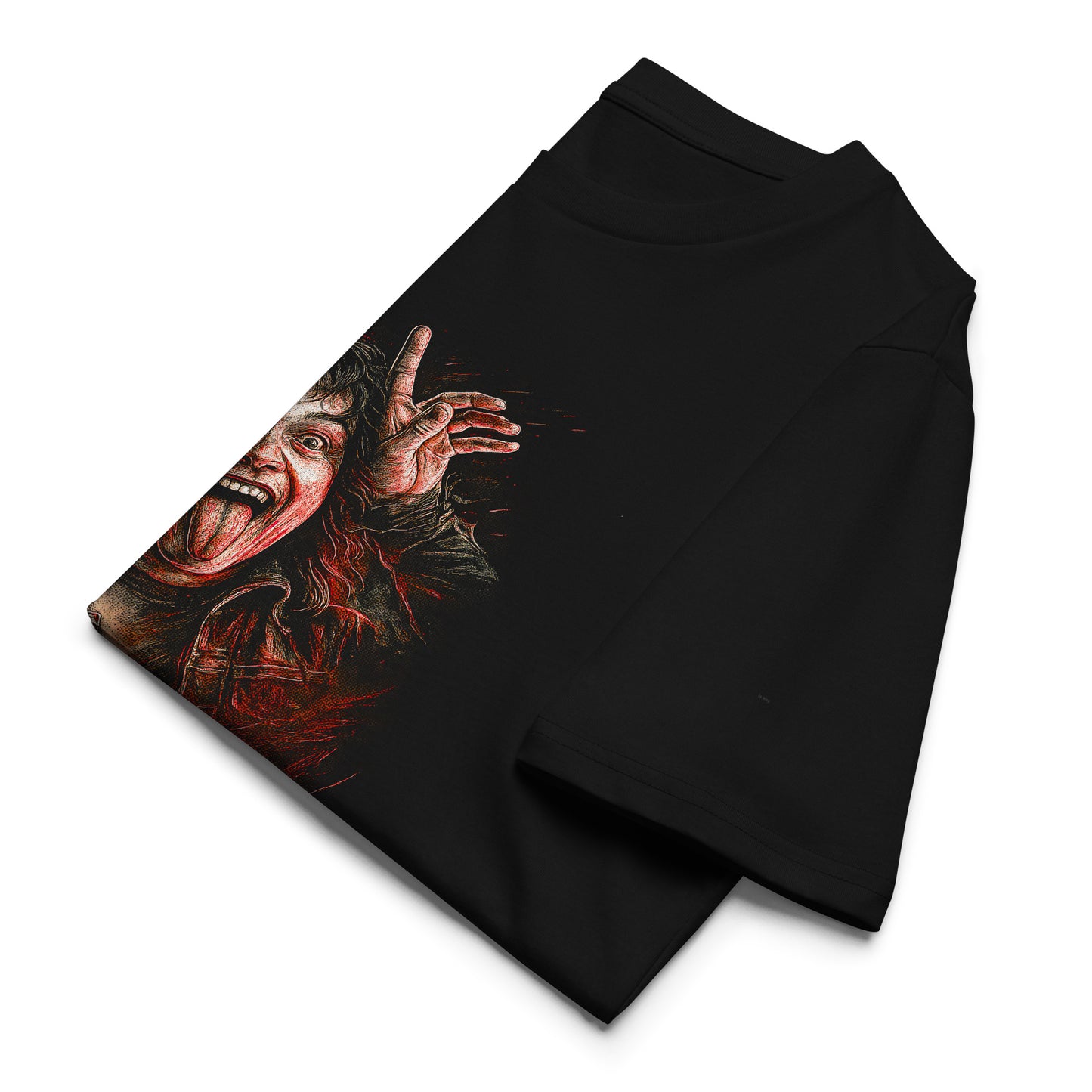 Eddie Rock Out Stranger Things Unisex T-shirt