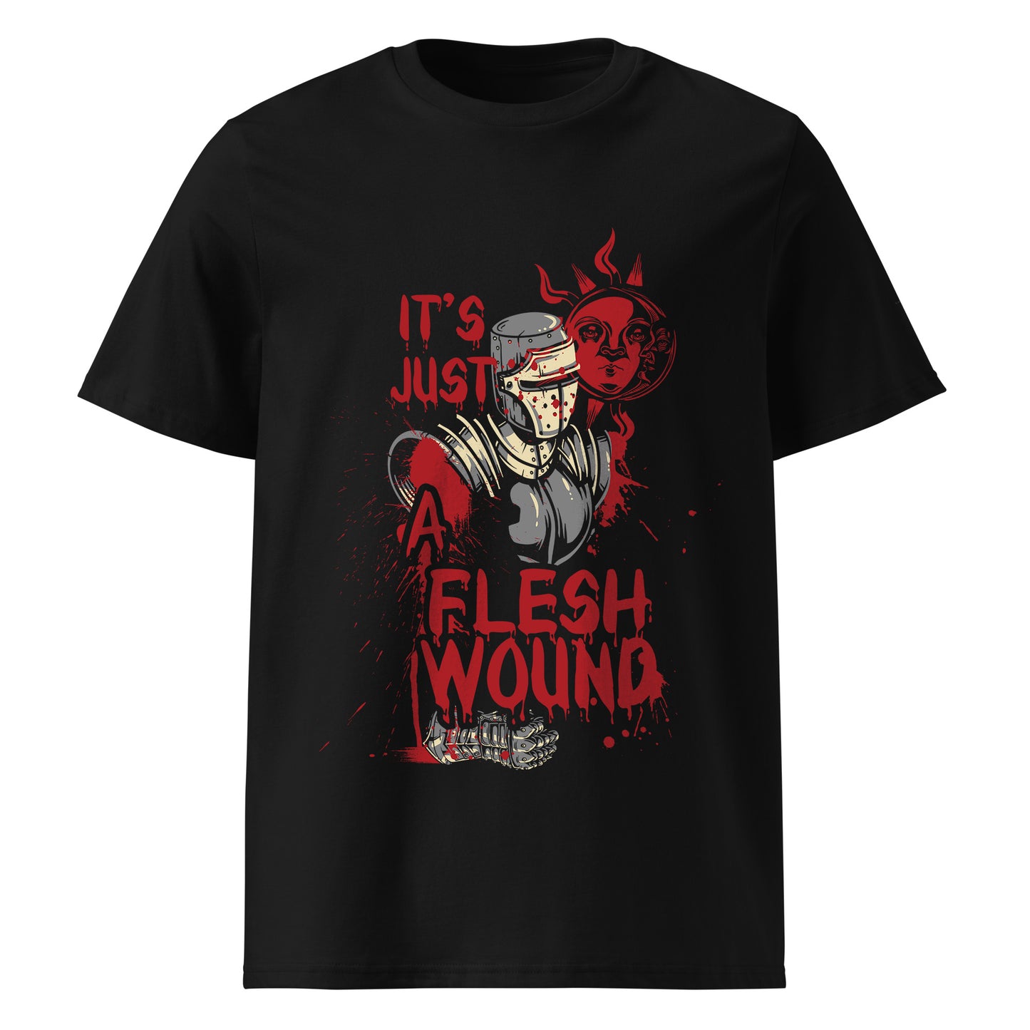 It's Just A Flesh Wound Monty Python Unisex T-shirt