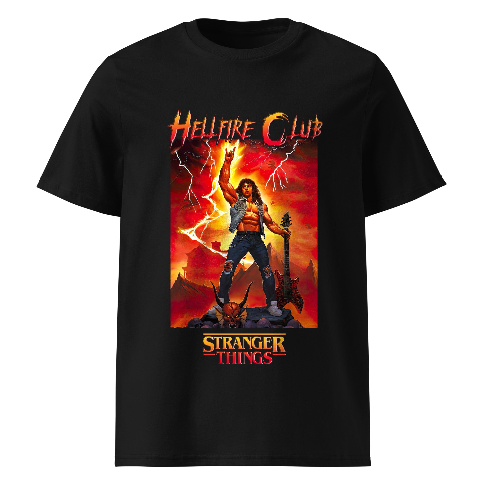 Eddie Munson Hellfire Club Stranger Things Unisex T-shirt – KUZI TEES