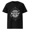 Surreal Moth Faces and Planets Unisex T-shirt