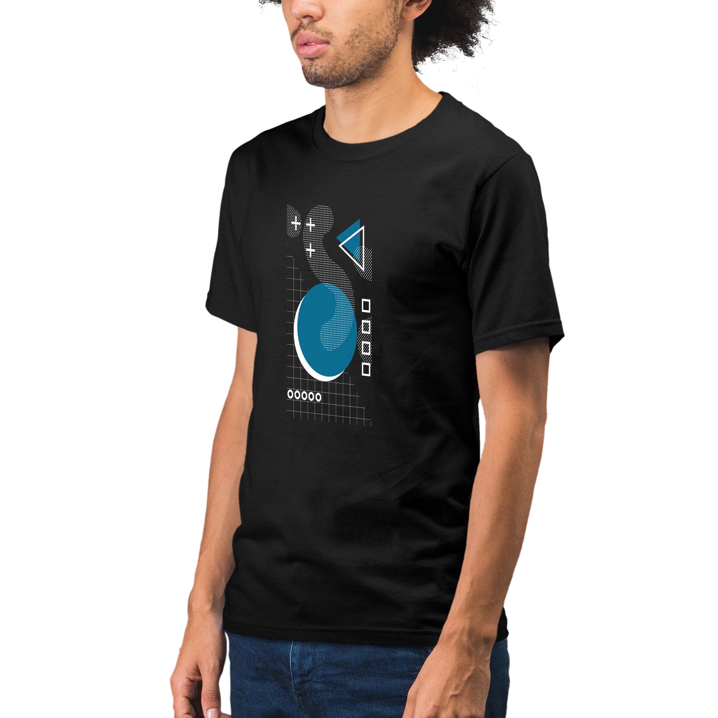 Abstract Art Grid Unisex T-shirt