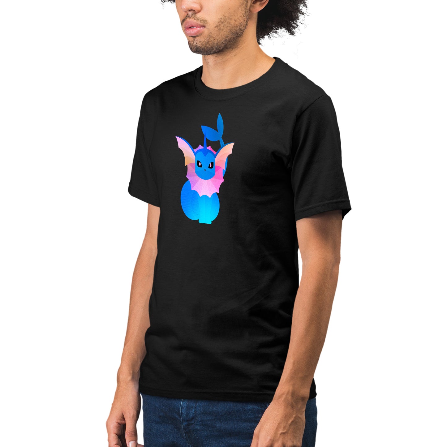 Vaporeon Pokemon Styised Unisex T-shirt