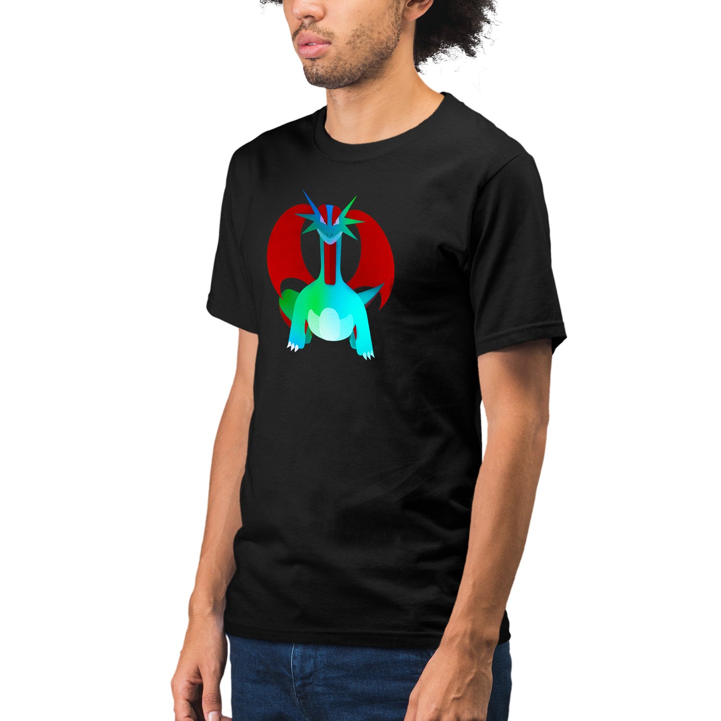 Salamence Pokemon Stylised Unisex T-shirt
