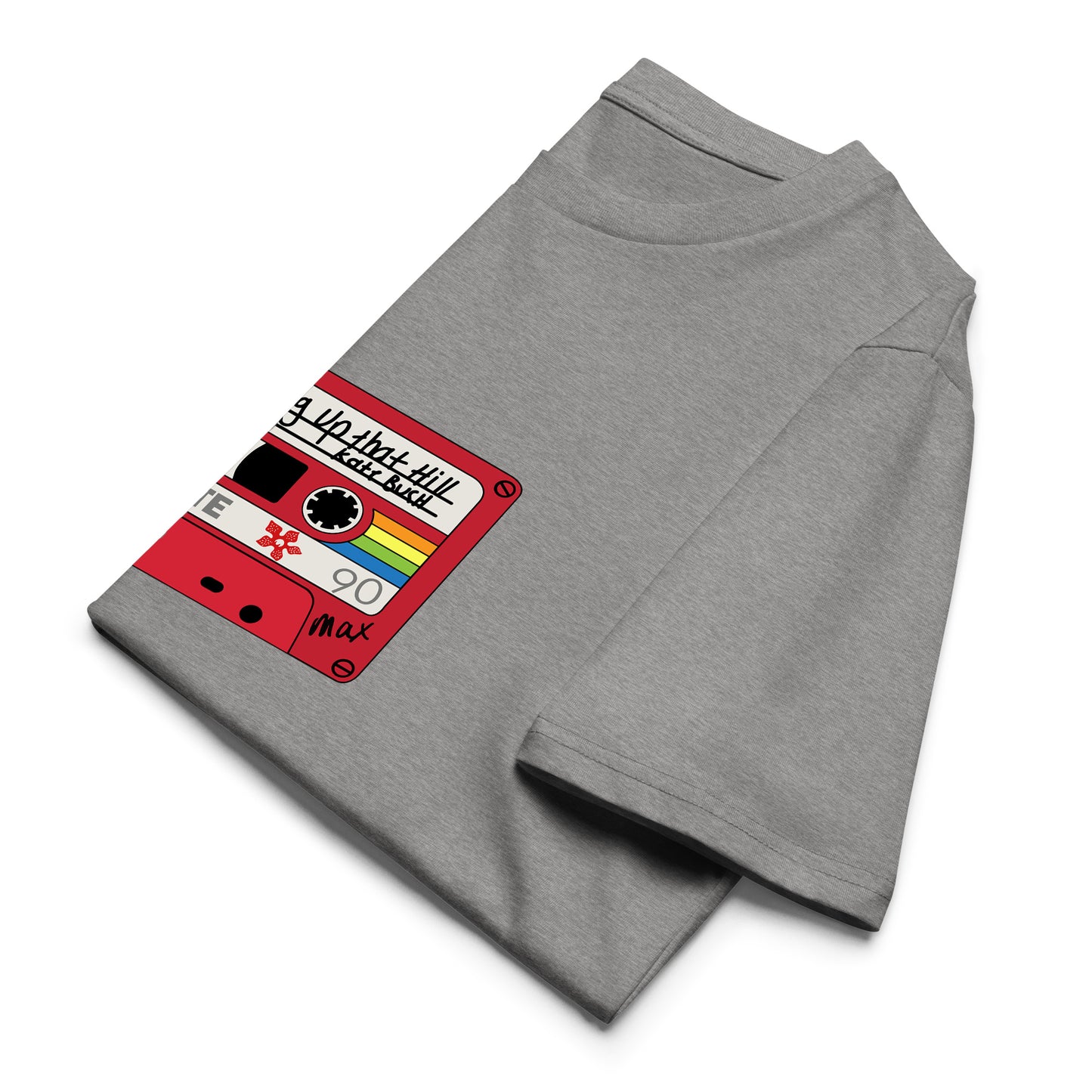 Max's Cassette Running Up That Hill Kate Bush Stranger Things Unisex T-shirt