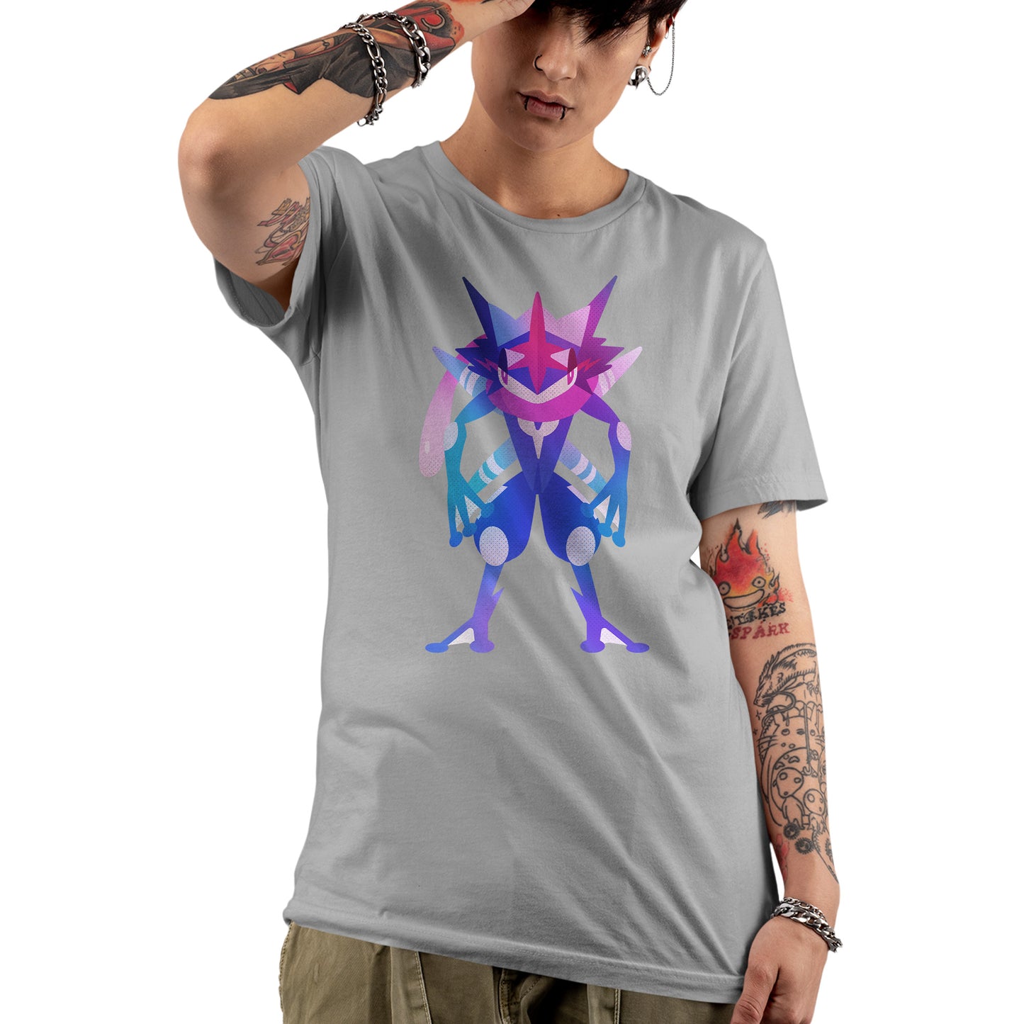 Greninja Pokemon Stylised Unisex T-shirt