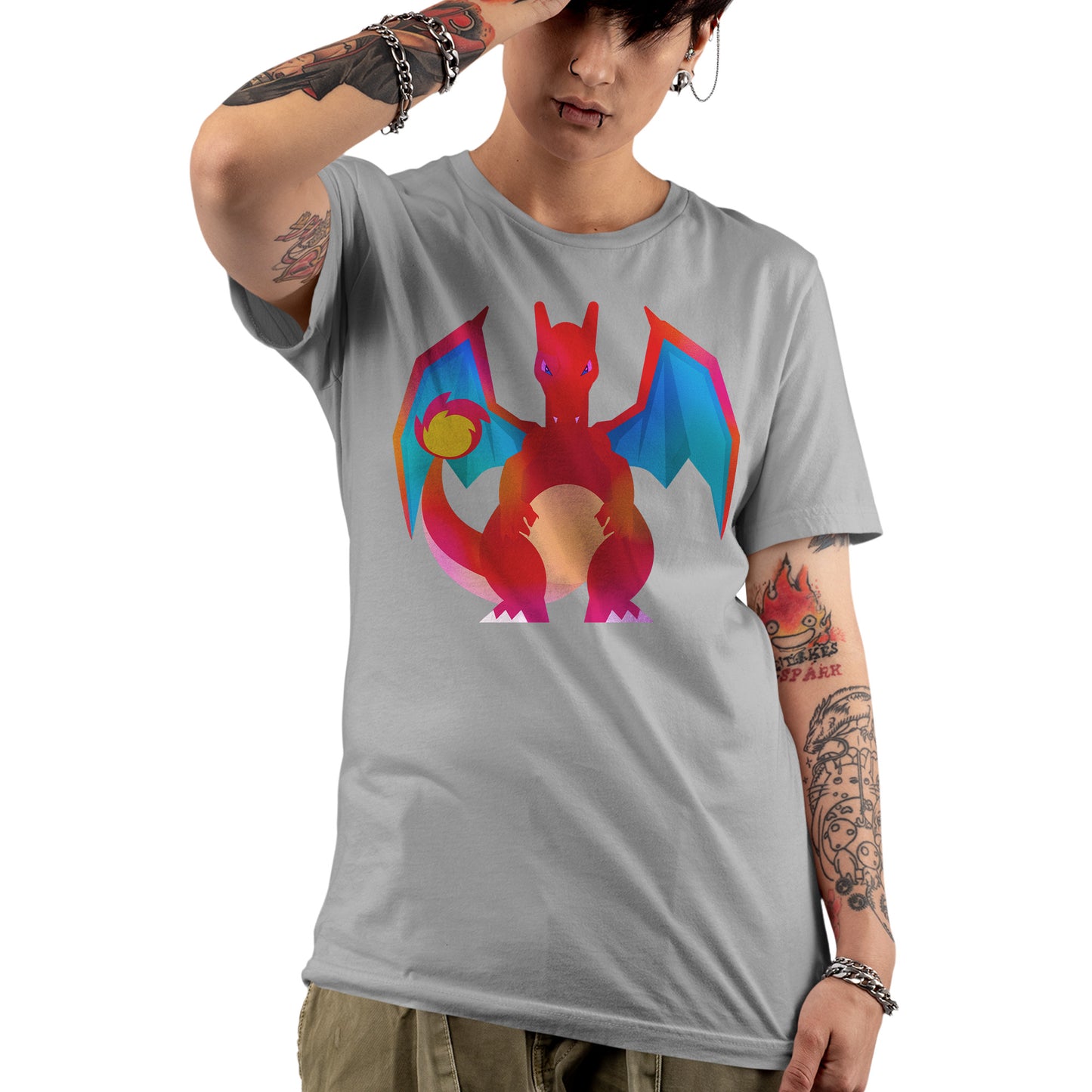 Charizard Pokemon Stylised Unisex T-shirt