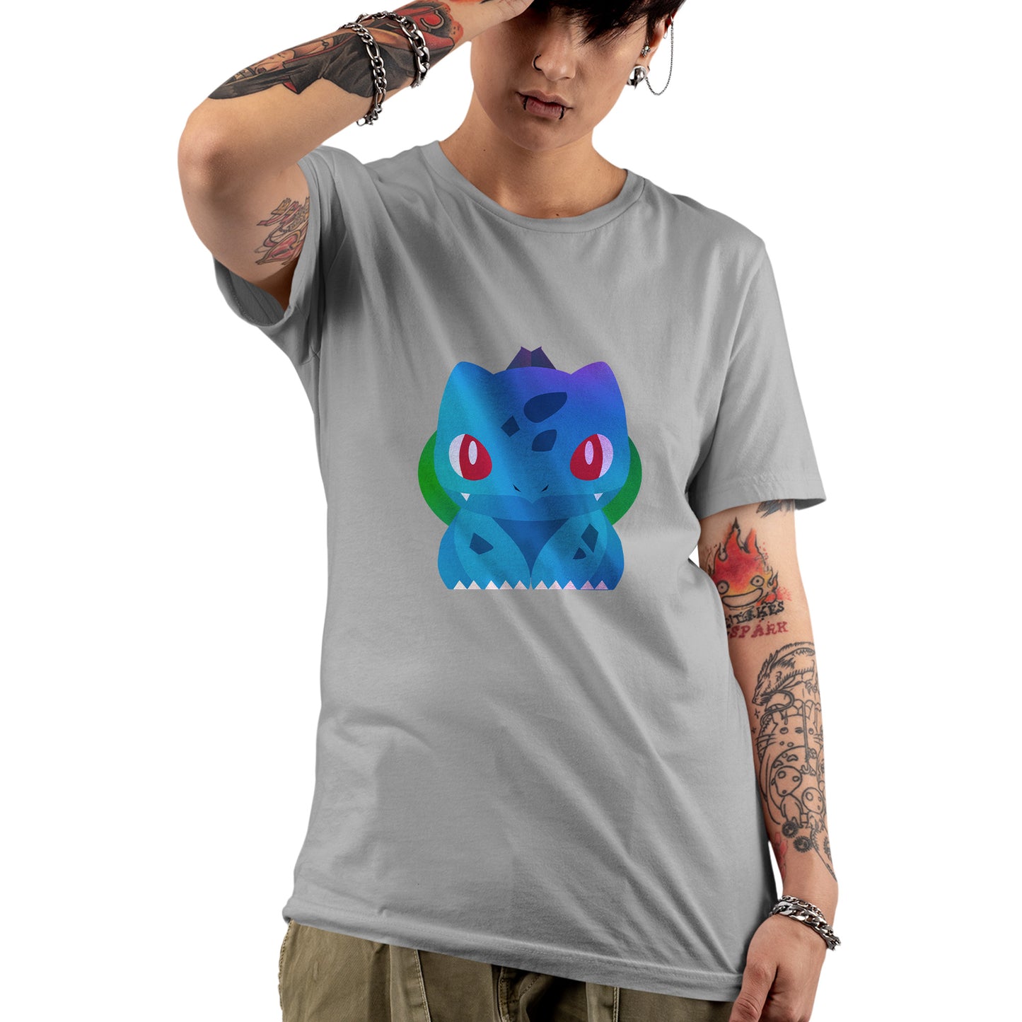 Bulbasaur Pokemon Stylised Unisex T-shirt