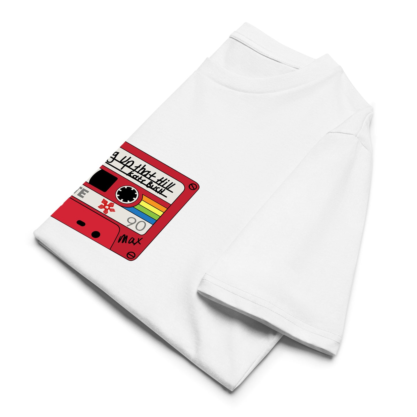 Max's Cassette Running Up That Hill Kate Bush Stranger Things Unisex T-shirt