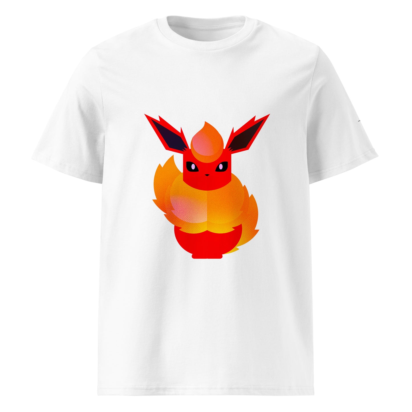 Flareon Pokemon Stylised Unisex T-shirt