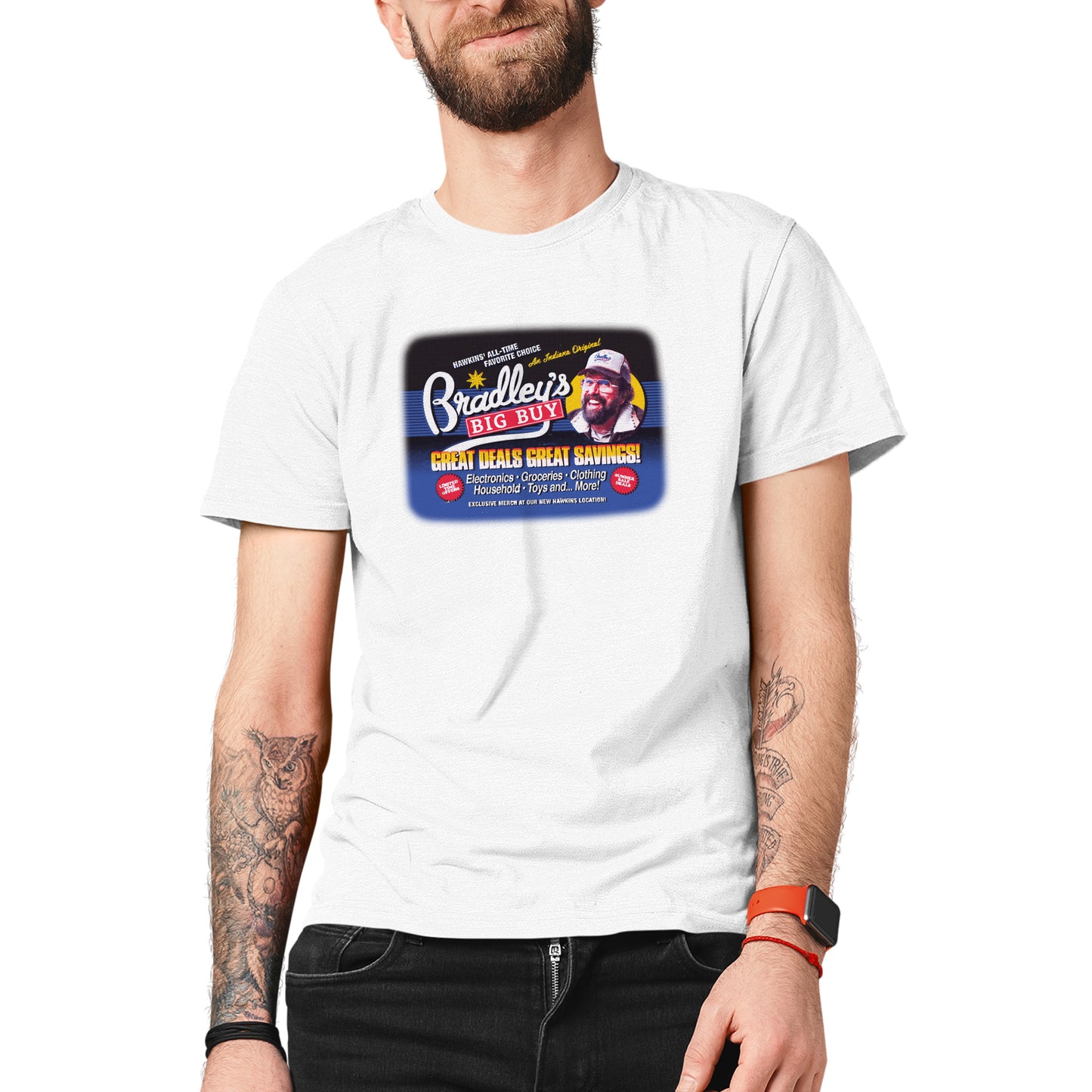 Bradley's Big Buy Stranger Things Unisex T-shirt