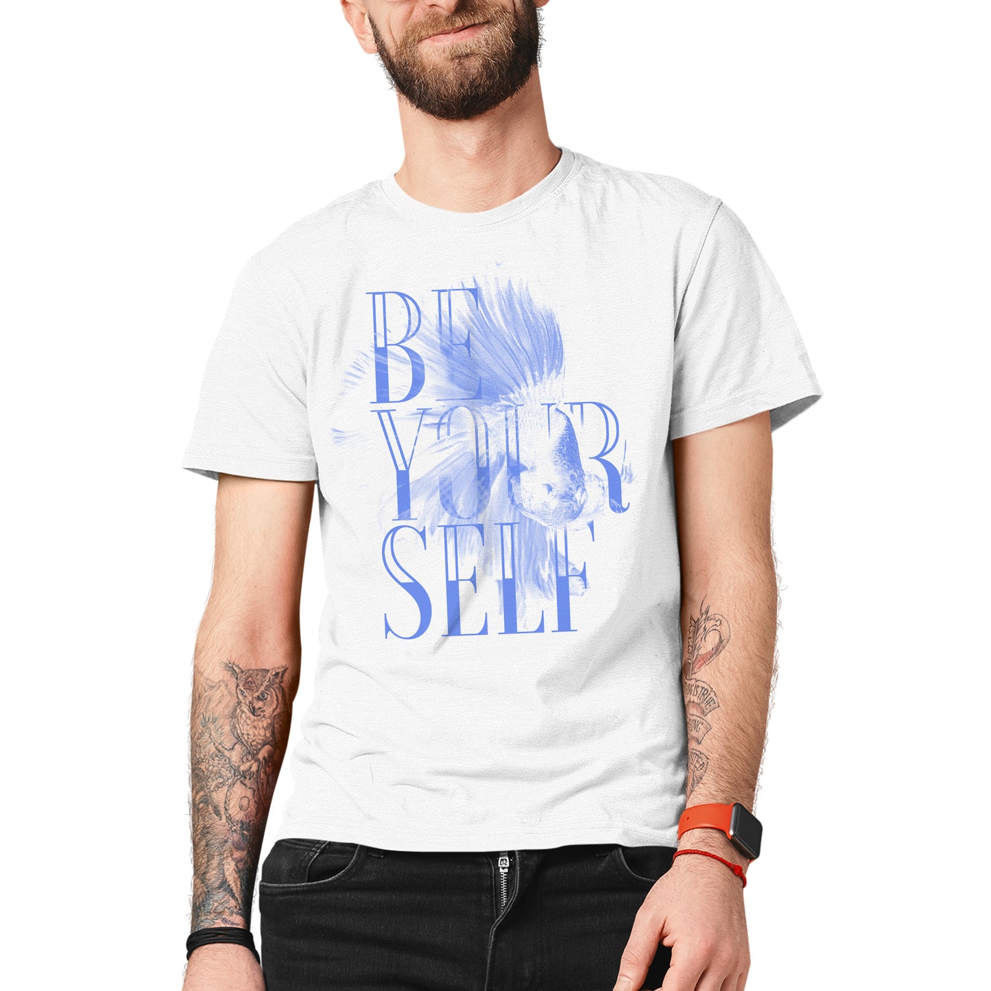 Be Your Self Fish Unisex T-shirt