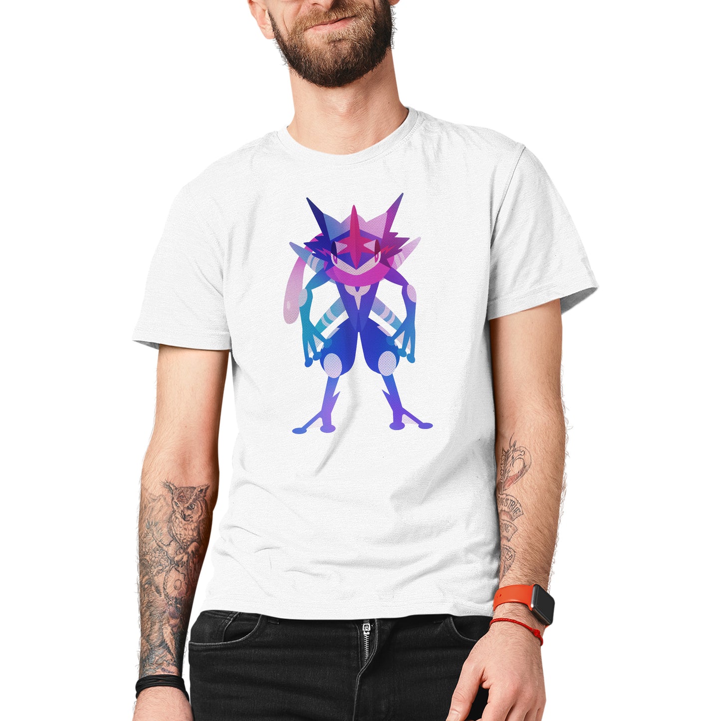 Greninja Pokemon Stylised Unisex T-shirt