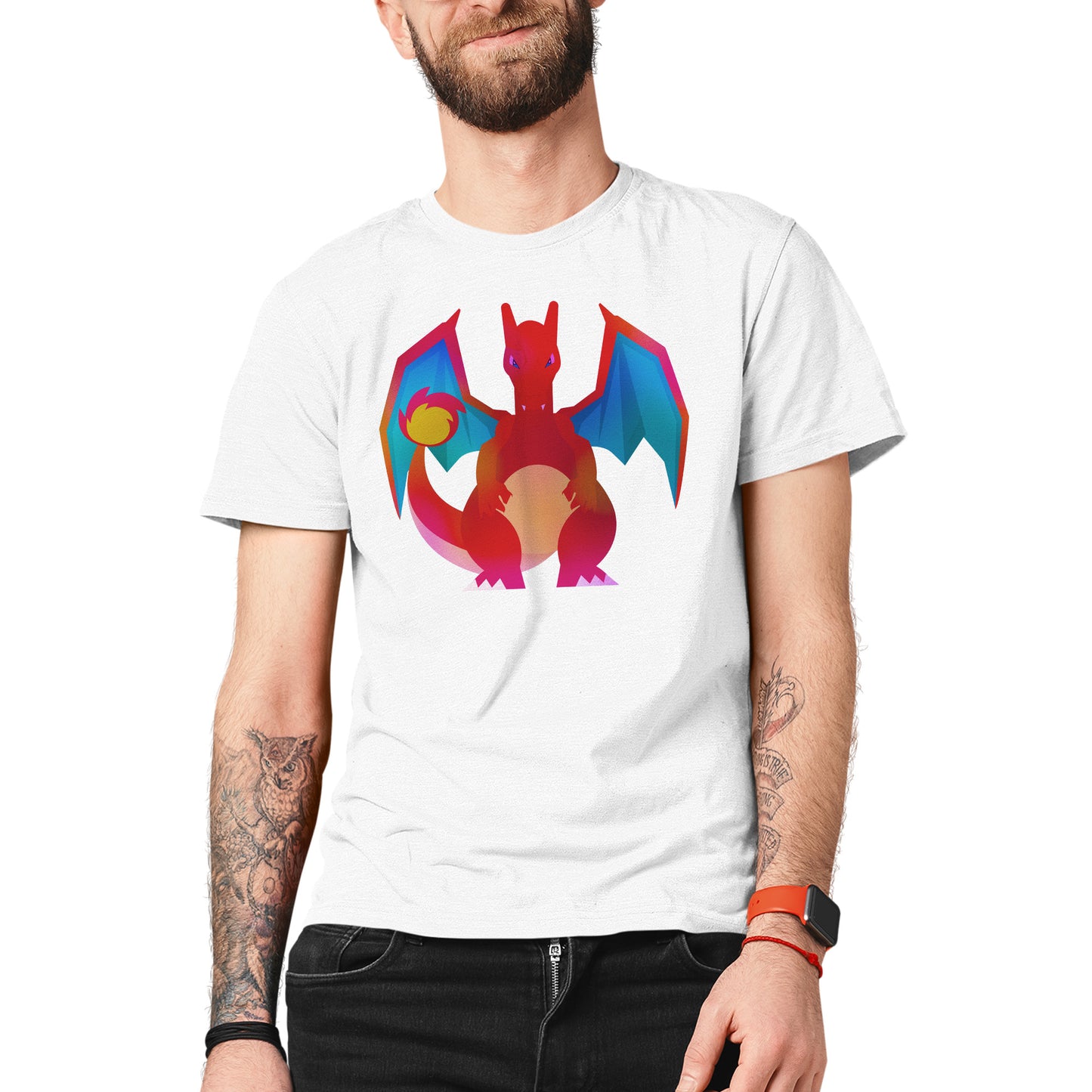 Charizard Pokemon Stylised Unisex T-shirt