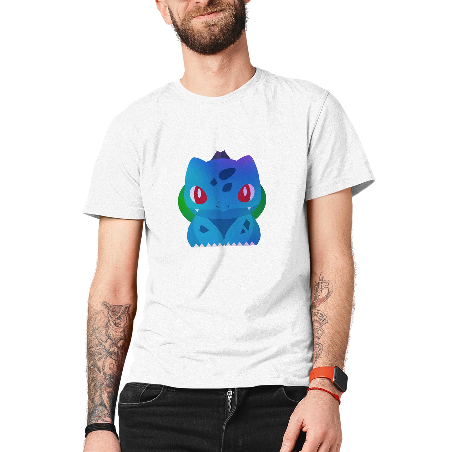 Bulbasaur Pokemon Stylised Unisex T-shirt