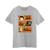  Zoro Luffy Marshall D Teach One Piece Adult Unisex Grey T-shirt