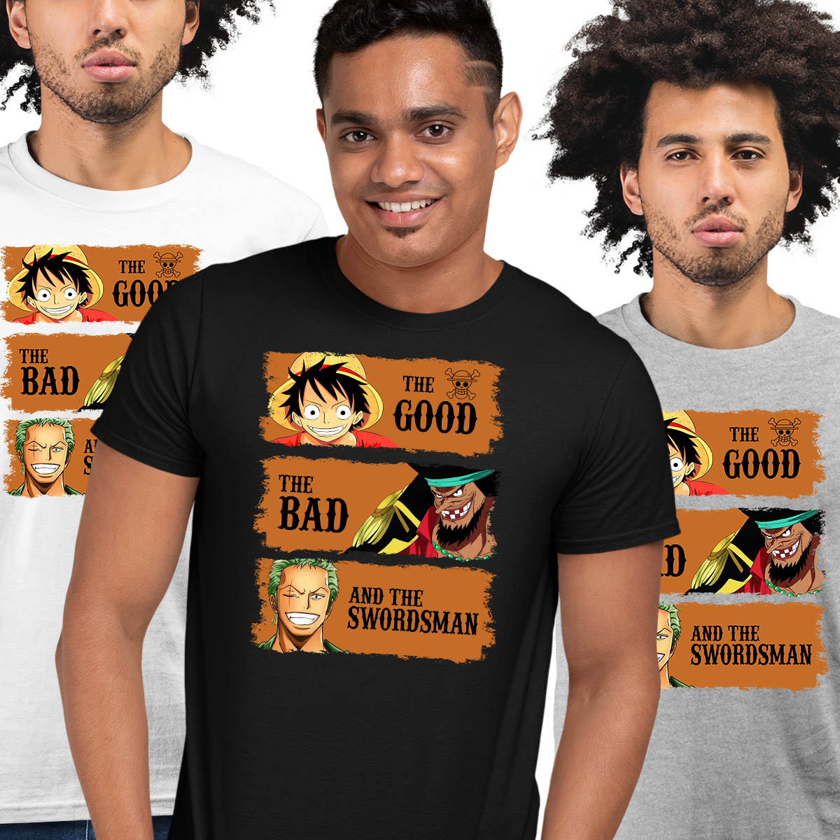  Zoro Luffy Marshall D Teach One Piece Adult Unisex T-shirt