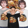 Titan Punch AOT Attack on Titan  Japanese Anime Manga T-shirt for Kids