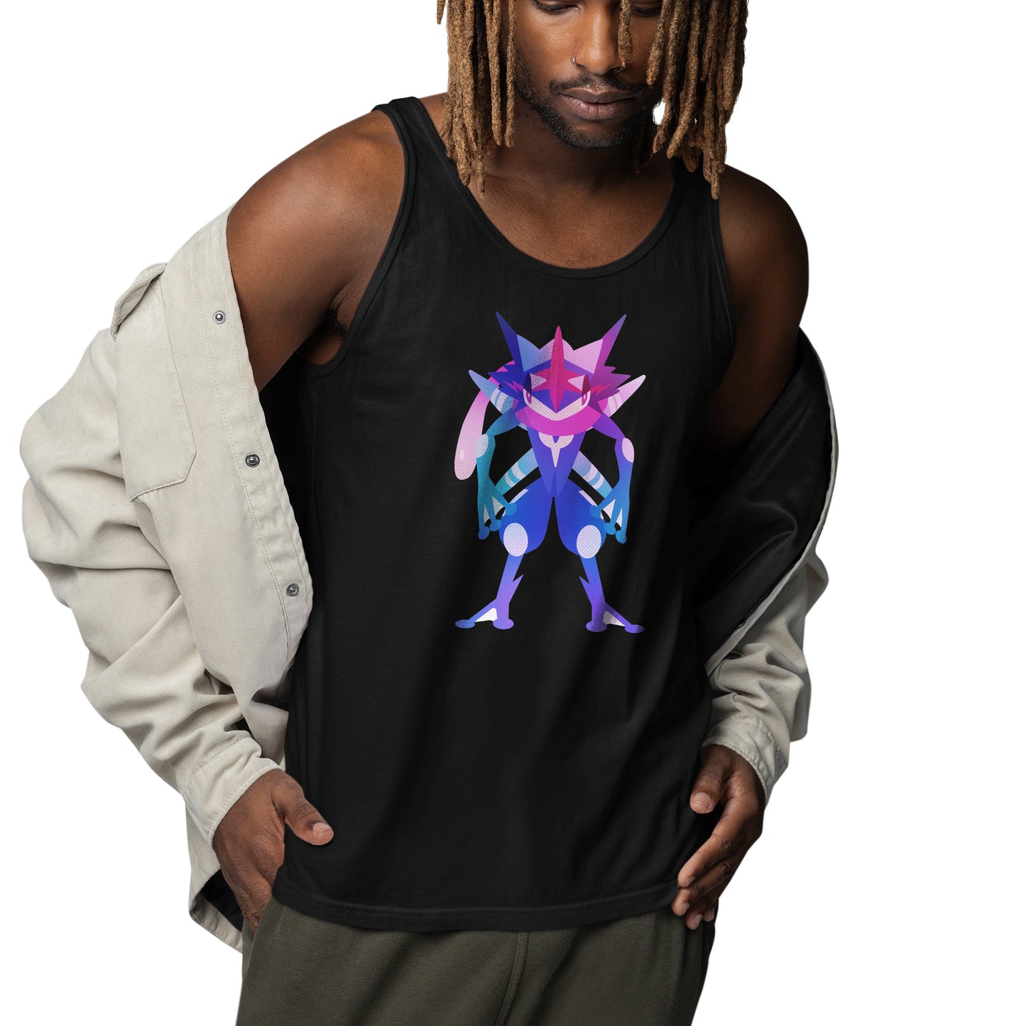Greninja Pokemon Stylised Vest