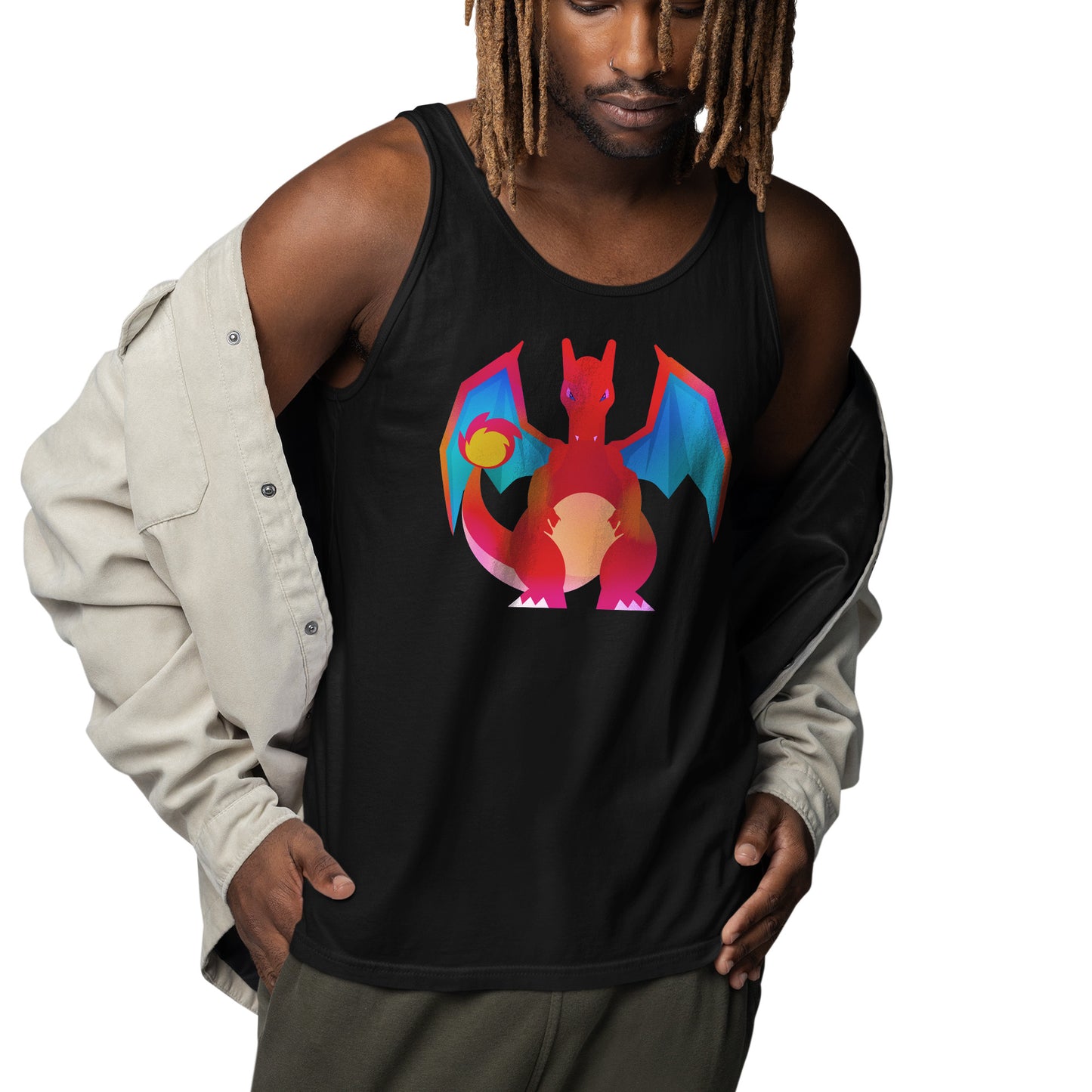Charizard Pokemon Stylised Vest