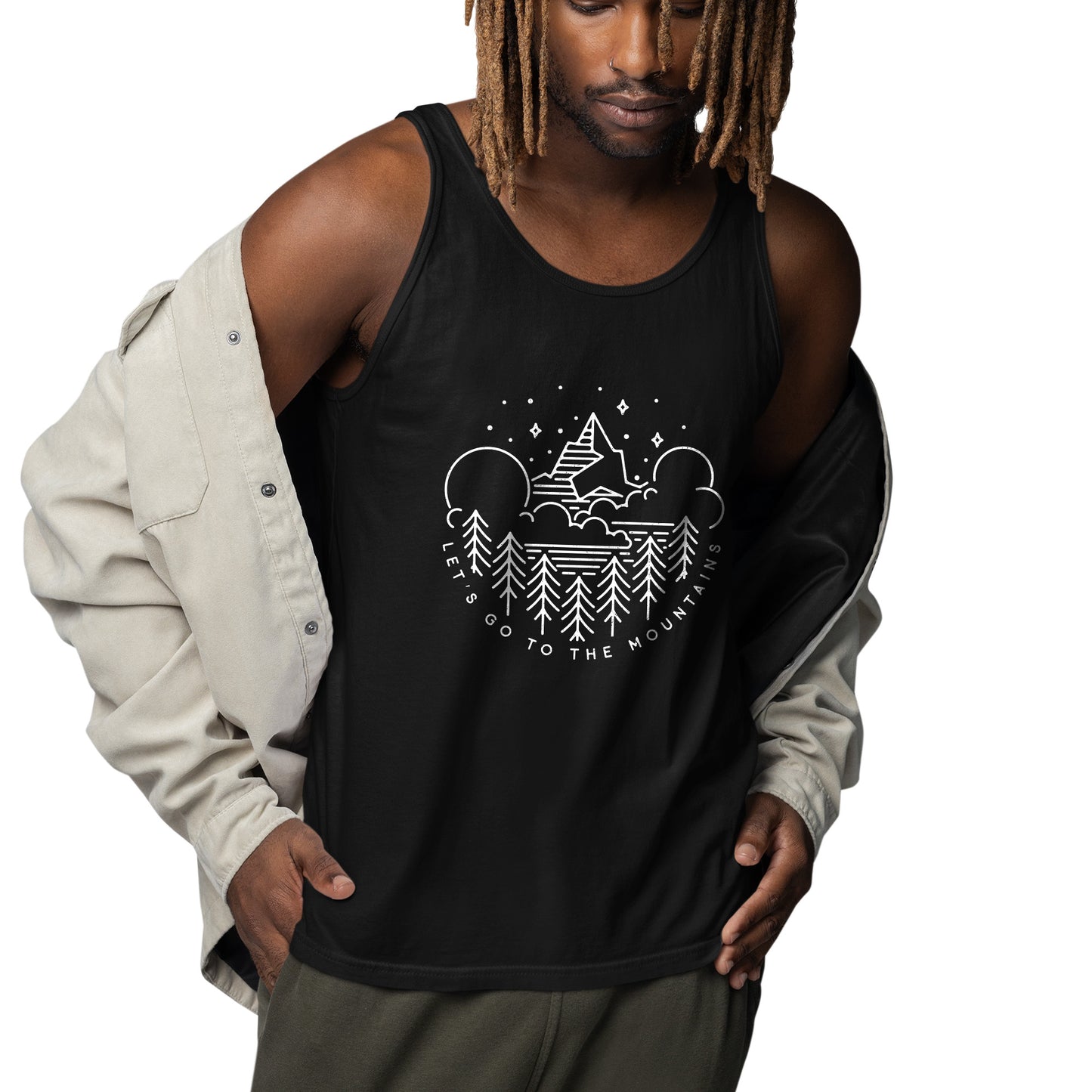 Let's Go To The Mountains Vest