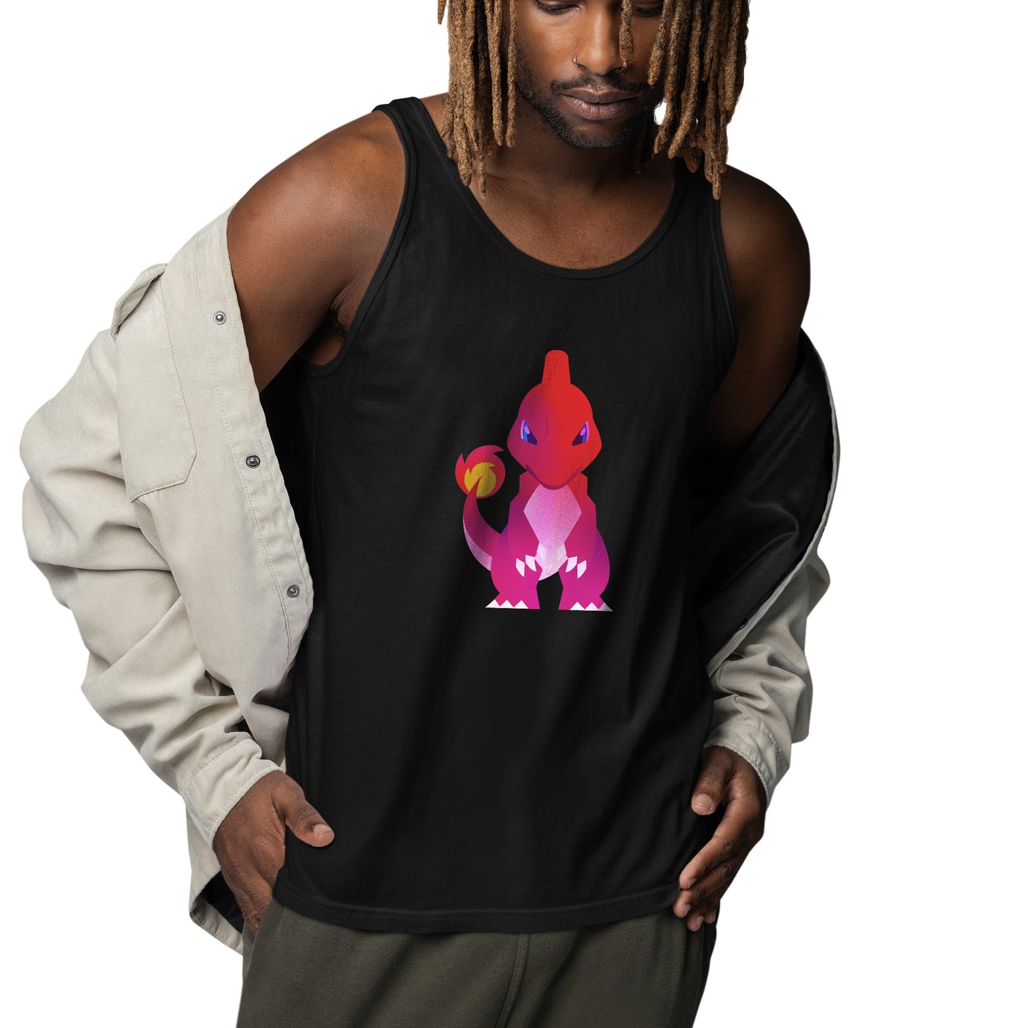Charmeleon Pokemon Stylised Vest