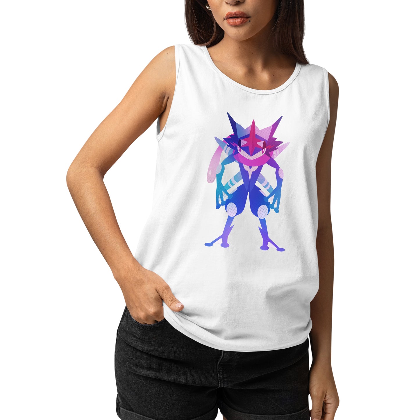 Greninja Pokemon Stylised Vest