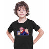 Yuji Itadori Jujutsu Kaisen Japanese Anime Manga Black T-shirt for Kids
