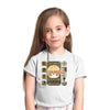 Zenitsu Agatsuma Demon Slayer Corps Anime Manga White T-shirt for Kids