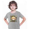 Zenitsu Agatsuma Demon Slayer Corps Anime Manga Grey T-shirt for Kids