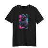 Mystical cat illustration Sassy Cat Magic Black T-shirt