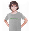 Fairy Tale of New York Shane MacGowan Grey T-shirt for Kids