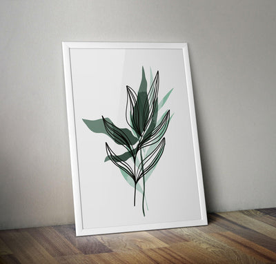 Botanical Art Prints Living Room Home Décor 03 - Kuzi Tees