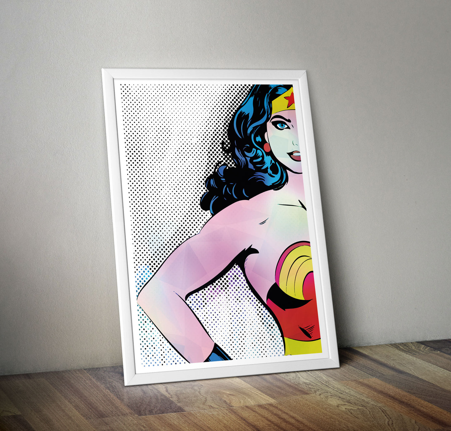 Wonder Woman Wall Art A2 Print Anime Manga Big Size Gift Idea Marvel Comix - Kuzi Tees