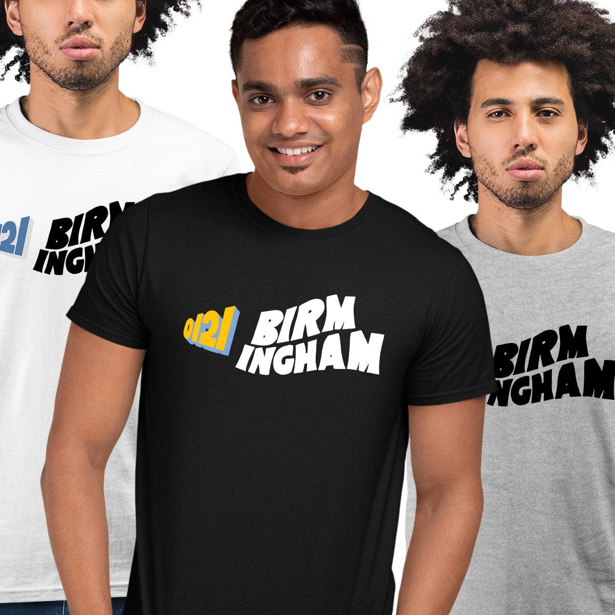Birmingham Funny Local T-shirt 0121 Unisex T-Shirt - Kuzi Tees